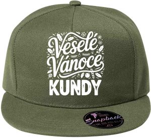 Veselé Vánoce kundy, bílý tisk