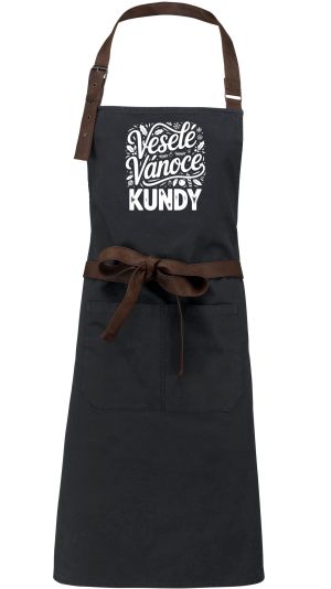 Veselé Vánoce kundy, bílý tisk
