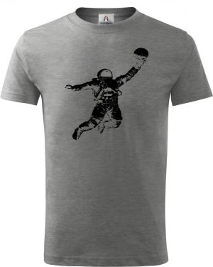 Vesmírná smeč, V1, černý potisk