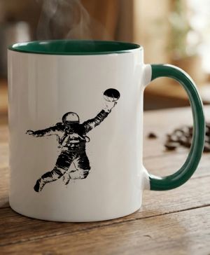 Vesmírná smeč, V1, černý potisk