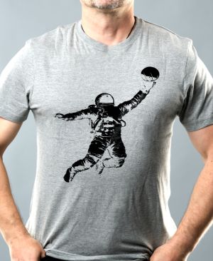 Vesmírná smeč, V1, černý potisk