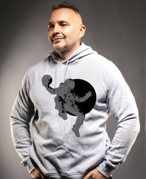 Vesmírná smeč, V2, černý potisk