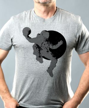 Vesmírná smeč, V2, černý potisk