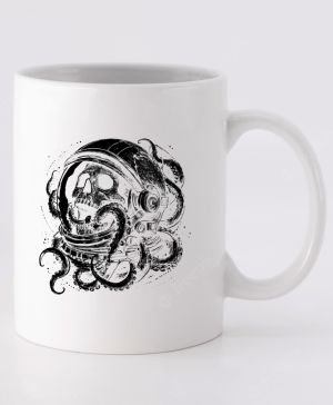 Vesmírné objetí, černý tisk