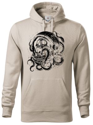 Vesmírné objetí, černý tisk