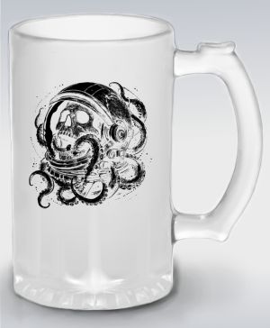 Vesmírné objetí, černý tisk