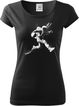 Vesmírný basket, V1, bílý potisk