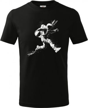 Vesmírný basket, V1, bílý potisk