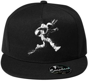 Vesmírný basket, V1, bílý potisk