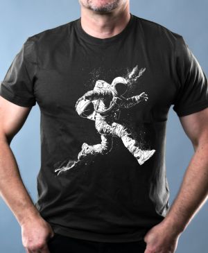 Vesmírný basket, V1, bílý potisk