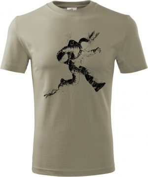 Vesmírný basket, V1, černý potisk