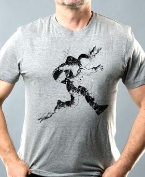 Vesmírný basket, V1, černý potisk