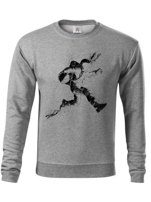 Vesmírný basket, V1, černý potisk