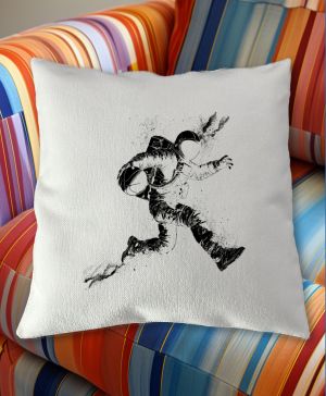 Vesmírný basket, V1, černý potisk