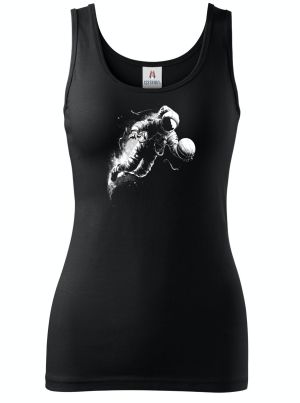 Vesmírný basket, V2, bílý potisk