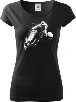 Vesmírný basket, V2, bílý potisk