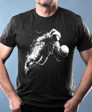 Vesmírný basket, V2, bílý potisk