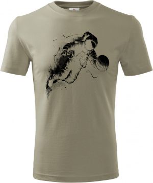 Vesmírný basket, V2, černý potisk