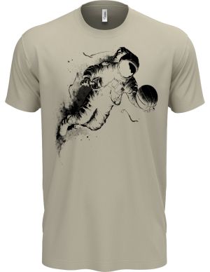 Vesmírný basket, V2, černý potisk