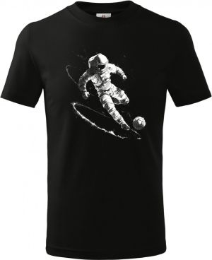 Vesmírný fotbal, V1, bílý potisk