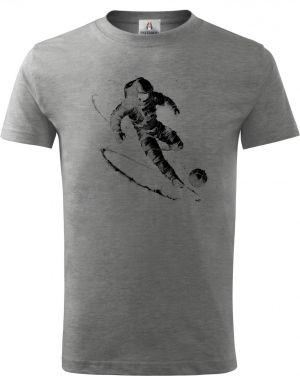 Vesmírný fotbal, V1, černý potisk