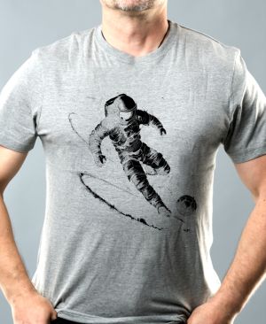 Vesmírný fotbal, V1, černý potisk