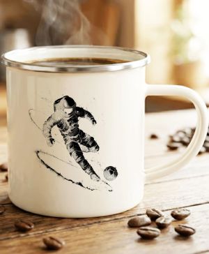 Vesmírný fotbal, V1, černý potisk