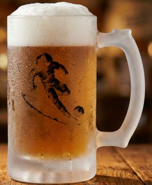 Vesmírný fotbal, V1, černý potisk