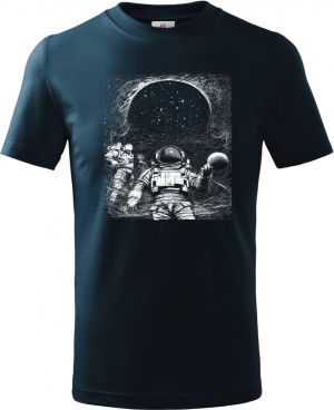 Vesmírný objevitel, bílý tisk