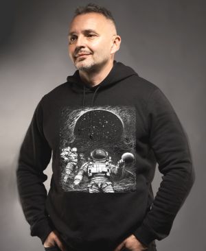 Vesmírný objevitel, bílý tisk