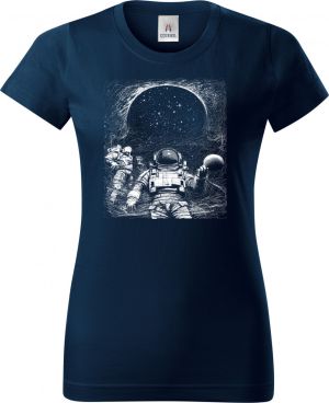 Vesmírný objevitel, bílý tisk