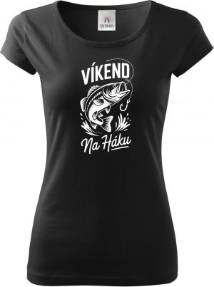 Víkend na háku, bílý potisk
