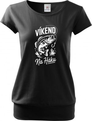 Víkend na háku, bílý potisk