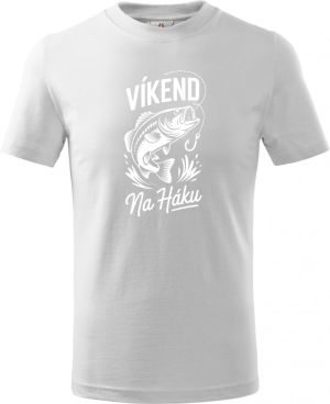 Víkend na háku, bílý potisk