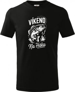 Víkend na háku, bílý potisk