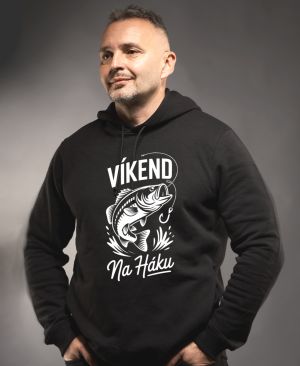 Víkend na háku, bílý potisk