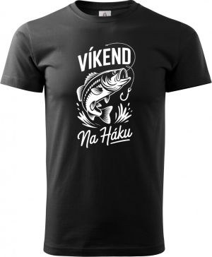 Víkend na háku, bílý potisk