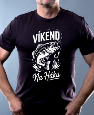 Víkend na háku, bílý potisk