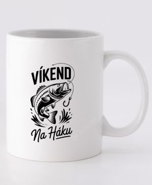 Víkend na háku, černý potisk