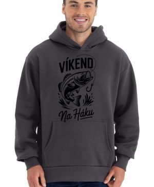 Víkend na háku, černý potisk