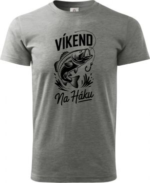 Víkend na háku, černý potisk