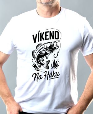 Víkend na háku, černý potisk