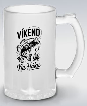 Víkend na háku, černý potisk