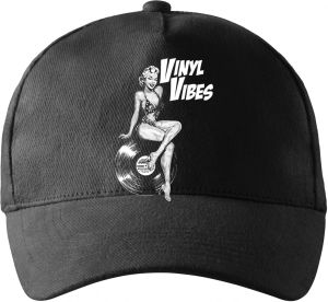 Vinyl Vibes, bílý potisk