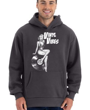 Vinyl Vibes, bílý potisk