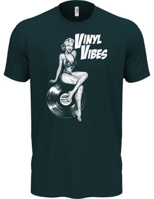 Vinyl Vibes, bílý potisk