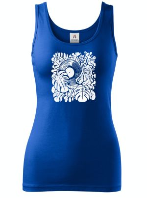 Vinylová džungle, bílý tisk