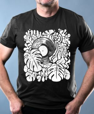 Vinylová džungle, bílý tisk