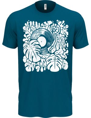 Vinylová džungle, bílý tisk