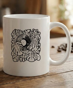 Vinylová džungle, černý tisk